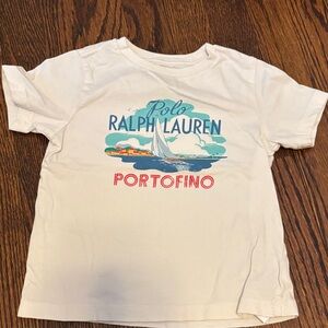 Polo by Ralph Lauren Kids Cream Portofino Tee